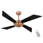 Ventilador Tecno Off Tabaco 127v E Controle Remoto