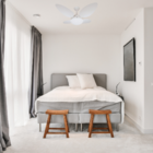 Ventilador Teto Branco 4 Pás Sala Quarto Silencioso 220v