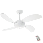 Ventilador Teto Branco PR Fly Office Branco 220V c/ Controle