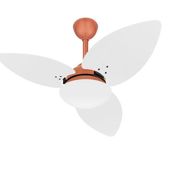 Ventilador Teto Cobre Winds 3 Pás Turbo Varanda Ventax 110v