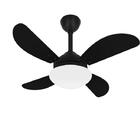 Ventilador Teto Econômico Sala Fly 4 Pás Preto Ventax 220v