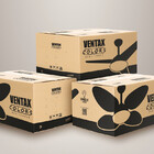 Ventilador Teto Economico Sala Winds 4 Pás Palha Ventax 110v