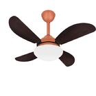 Ventilador Teto Fly 4 Pás Cobre Sala Silencioso Ventax 220v