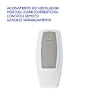 Ventilador Teto Hunter Níquel Fan Orbit 5 Pás 127v St50024