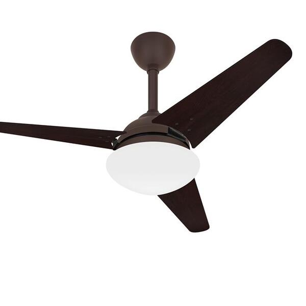 Ventilador Teto Marrom Turbo Sala 3 Pás Breeze Ventax 220v