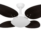 Ventilador Teto Potente Quarto Sala 4 Pás Tabaco Ventax 127v