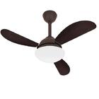 Ventilador Teto Potente Varanda Fly Marrom 3 Pás Ventax 220v
