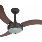 Ventilador Teto Sala Luxo Potente Silencioso Preto 220v