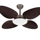 Ventilador Teto Trevo 4 Pás Silencioso Bronze Ventax 220v
