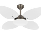 Ventilador Teto Trevo Bronze 4 Pás Silencioso Ventax 110v