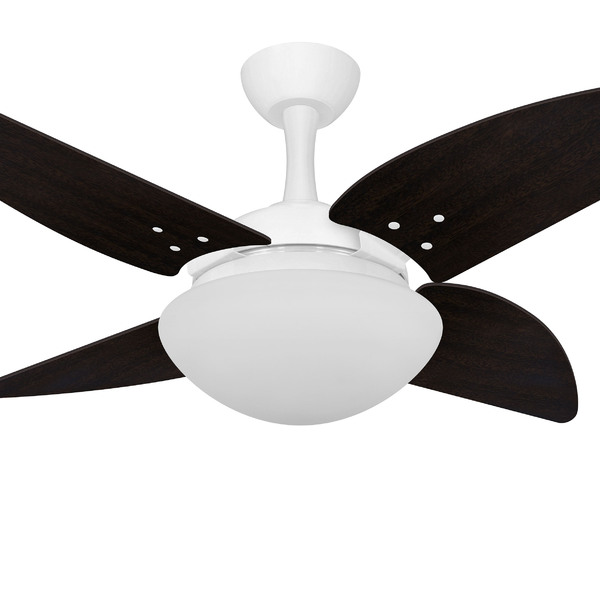 Ventilador Teto Turbo Potente Sala 4 Pás Tabaco Ventax 220v