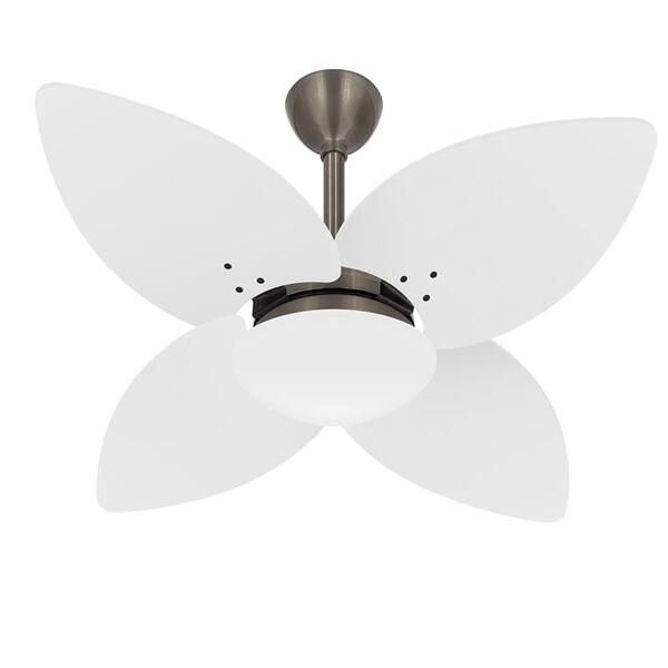 Ventilador Teto Winds Bronze Potente Sala 4 Pás Ventax 110v