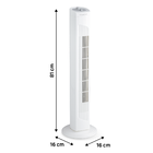 Ventilador Torre Equation 81cm 127V (110V) Branco