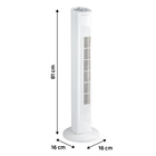 Ventilador Torre Equation 81cm 220V Branco