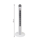 Ventilador Torre Maxximos Ellegant TS900 Branco e Prata 127V Spirit