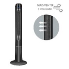 Ventilador Torre Spirit 120cm 220V Preto Sky