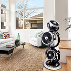 Ventilador Triplo Turbo Maxximos Black Steel 127V Spirit