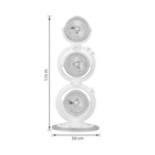 Ventilador Triplo Turbo Maxximos White Steel 127V Spirit