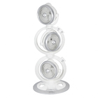 Ventilador Triplo Turbo Maxximos White Steel 127V Spirit