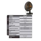 Ventilador Turbo Conforto Mesa 6 Pás 42cm Preto Cadence 127V