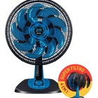 Ventilador Turbo Silencio 15 Pás Malloy Air Care 40cm 4 Em 1