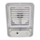 Ventilador Umidificador Agua 3 Velocidades Touch Usb Led Vera