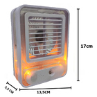 Ventilador Umidificador Agua 3 Velocidades Touch Usb Led Vera