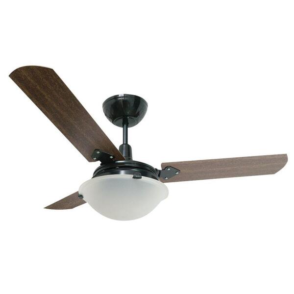 Ventilador Unions Preto 220v 3 Pás Verniz