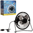 Ventilador Usb Portatil Silencioso Preto/azul