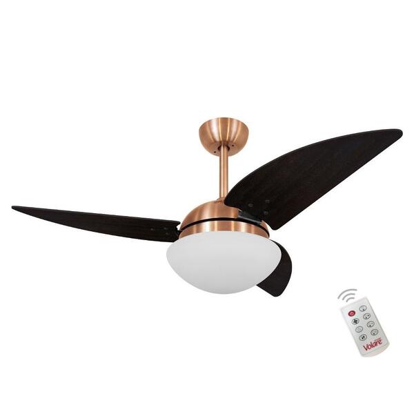 Ventilador Volare Class Tabaco 220v E Controle Remoto