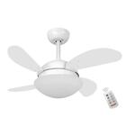 Ventilador Volare Fly Mini Branco 127v E Controle Remoto