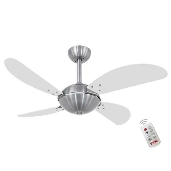 Ventilador Volare Fly Off Branco 127v E Controle Remoto