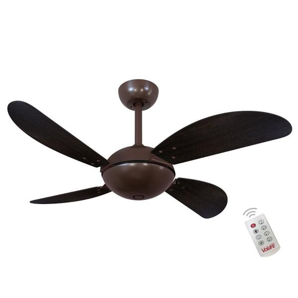 Ventilador Volare Fly Off Tabaco 127v E Controle Remoto