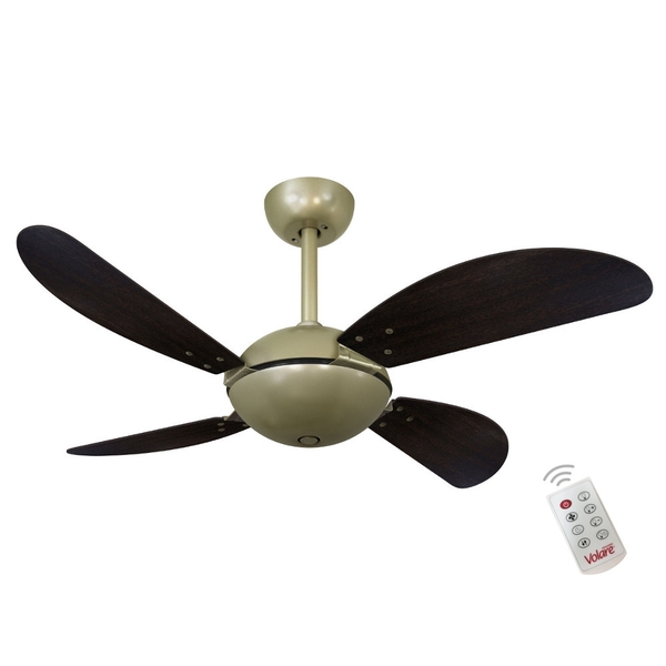 Ventilador Volare Fly Off Tabaco 127v E Controle Remoto