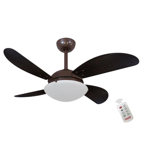 Ventilador Volare Fly Tabaco 127v E Controle Remoto