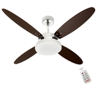 Ventilador Volare Lanai Tabaco Branco 220v E Controle Remoto