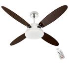 Ventilador Volare Lanai Tabaco Branco 220v E Controle Remoto