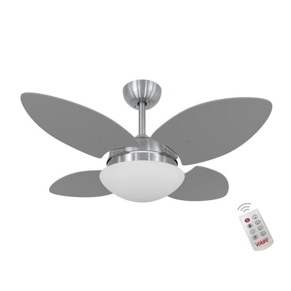 Ventilador Volare Mini Petalo Titanio 220v E Controle Remoto