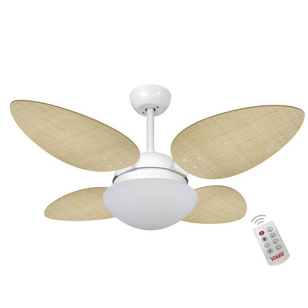 Ventilador Volare P Palmae Natural 127v E Controle Remoto