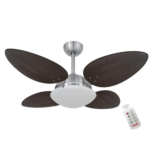 Ventilador Volare P Palmae Tabaco 220v E Controle Remoto