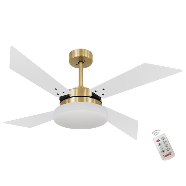 Ventilador Volare Tech Branco 220v E Controle Remoto