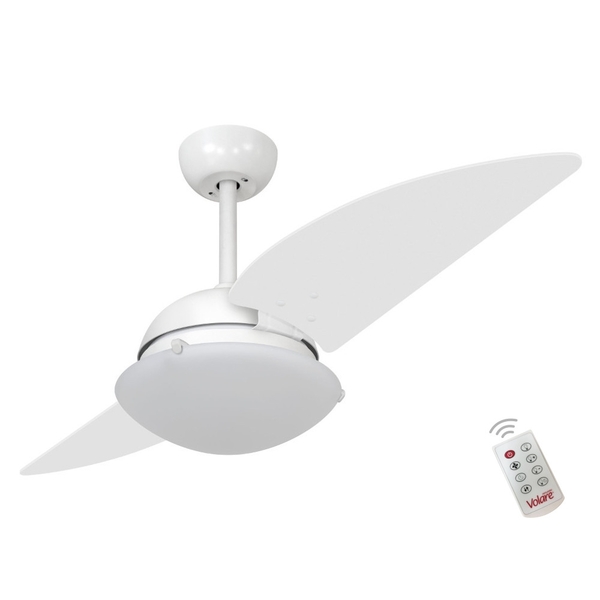 Ventilador Volare Turbo Branco 127v E Controle Remoto
