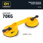 Ventosa Dupla Para Vidros