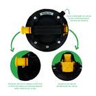 Ventosa Profissional Sucção Porcelanato Vidro Mármore 8 Poleg