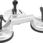 Ventosa Tripla Alumínio Capacidade 75kg - Vonder