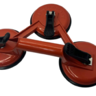 Ventosa Tripla Em Alumínio Para Vidros Até 120kg