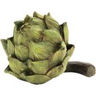 Verdor Adorno Decorativo 14x20x14cm Resina Verde Alcachofra