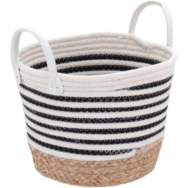 Veredas Cesta Decorativa Organizadora Cachepô 20x27x27cm Fibr