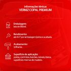 Verniz Copal Eucatex Incolor 900ml Base Solvente