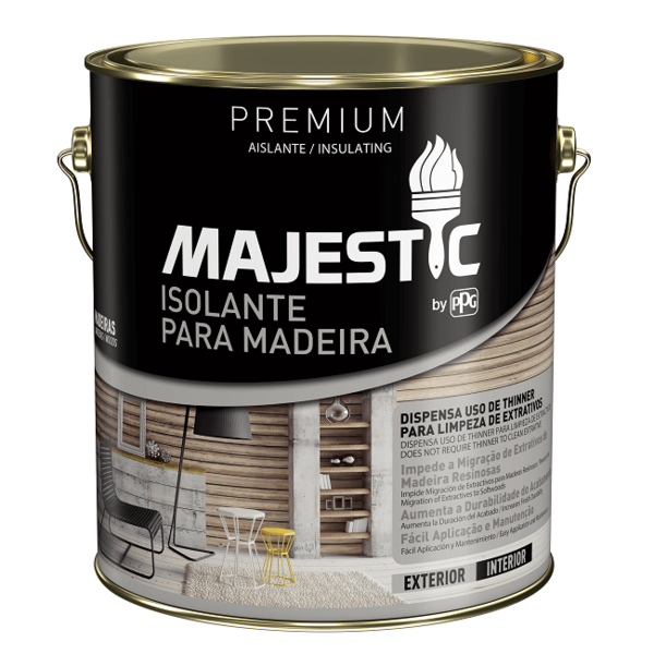 Verniz Isolante Incolor 3 6l Majestic Renner - Unico